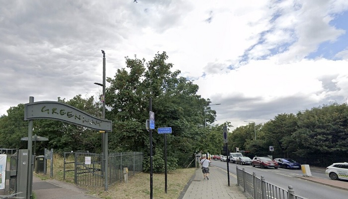 The newborn was found at the junction of Greenway and High Street South— Google/Geograph