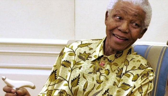 Items belonging to Nelson Mandela, including some of his trademark shirts, will be on auction in New York if the sale is not blocked.—AFP