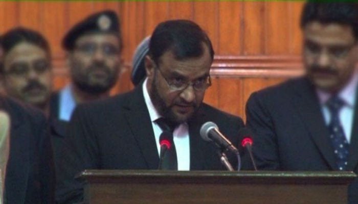 Judge Muhammad Bashir of the accountability court. — APP/File