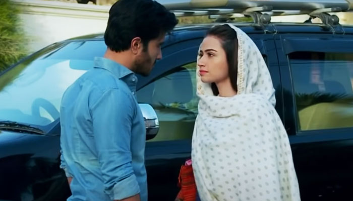 Sana Javed performs a role in Khaani — YouTube/Geo News/screengrab/File