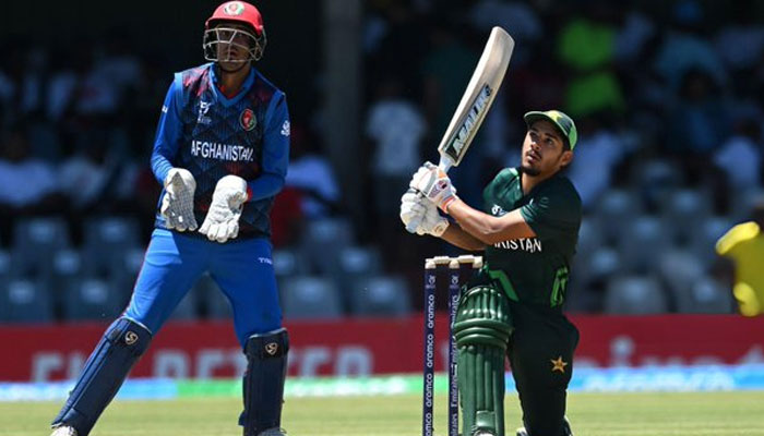 Pakistan thrash Afghanistan in their maiden U19 World Cup match on January 20, 2024. —X/@TheRealPCBMedia