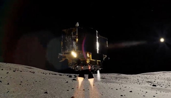 Japans moon rover faces power crisis just one day into lunar mission.—AFP