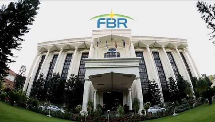 This image released on March 3, 2022, shows the FBR building. — Facebook/Federal Board of Revenue