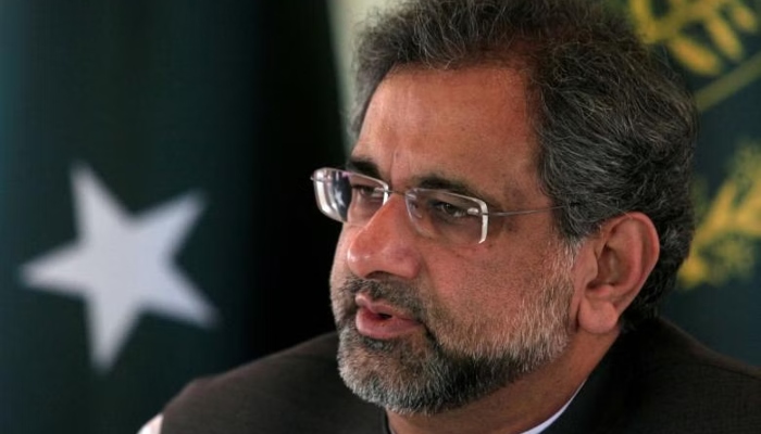 Former prime minister Shahid Khaqan Abbasi. —Retuers/ File