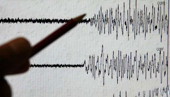 A Richter scale measuring an earthquake. — AFP/File