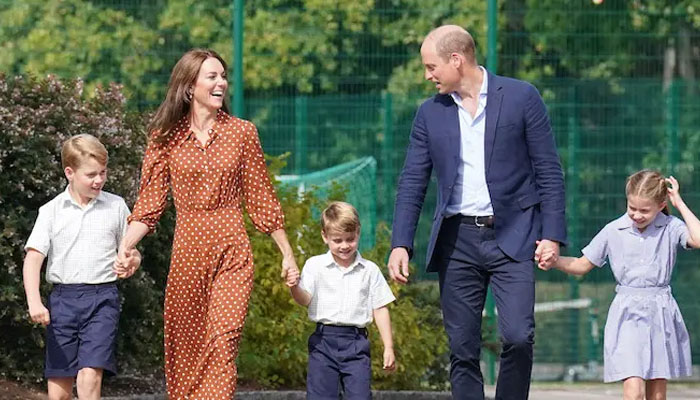 Prince William and Princess Kate’s children Prince George, Princess Charlotte and Prince Louis still havent visited their mom