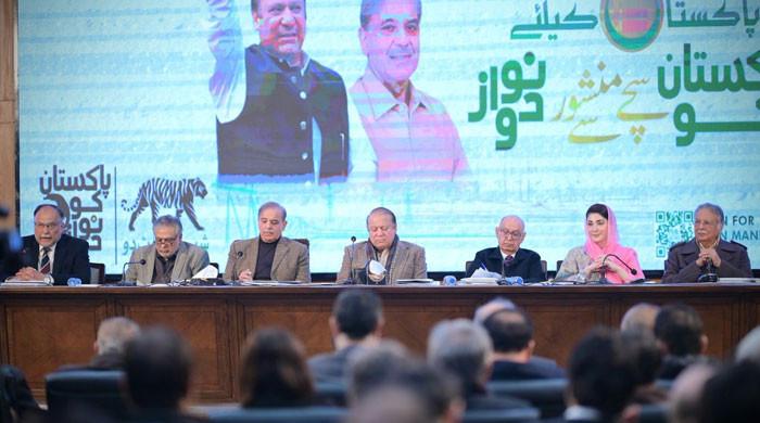 'Pakistan Ko Nawaz Do': PML-N unveils much-awaited election manifesto