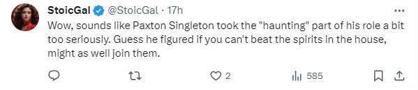 Fans react to Paxton Singletons arrest