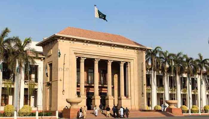 The Punjab Assembly building. — Geo.tv/ file