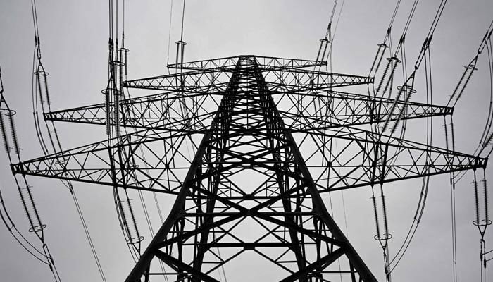 A representational image of a transmission tower, also known as an electricity pylon. — AFP/File