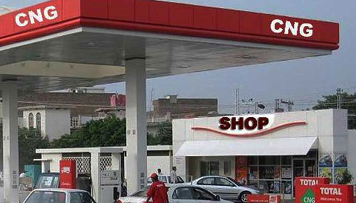 A representational image of a CNG station in Pakistan. — APP/File