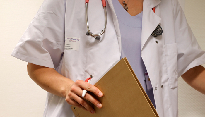 Representational image of a doctor. — Reuters