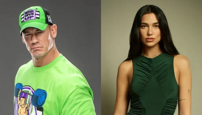 Photo: Dua Lipa receives a nod from John Cena for a new project