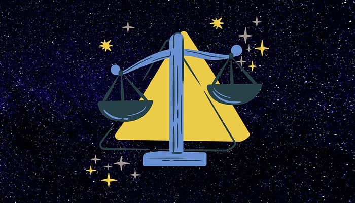 An illustration of the zodiac sign Libra. — Pixabay