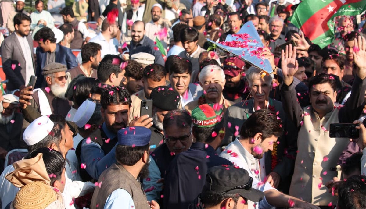 A PTI-P gathering in Mardan.—X@ZeeshanAHT