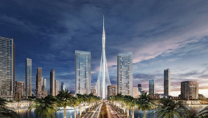 An illustration of the Dubai Creek Tower. — Emaar/File