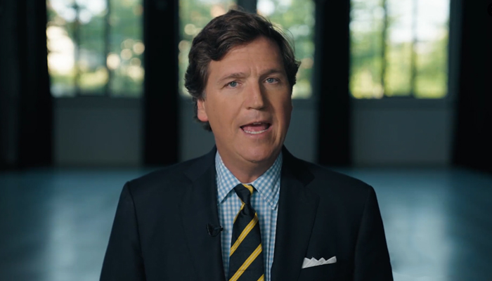 Former Fox News host Tucker Carlson speaks in this still on August 24, 2023. — X/@TuckerCarlson