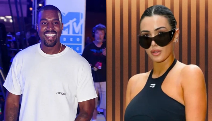 Photo: Uncomfortable Bianca flashes a fake smile besides Kanye West: Report