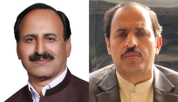 Anjum Aqeel Khan (left) and Aamir Masood Mughal. — Facebook/X