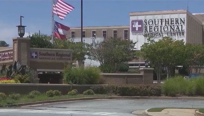 This undated image shows the Southern Regional Medical Centre in Georgia, US where Jessica Ross and Treveon Taylor Srs son was decapitated during birth. — Fox5/File