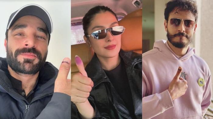 Ayeza Khan, Hamza Abbasi, other celebs post thumb selfies, urge Pakistanis to vote - Vimarsana News