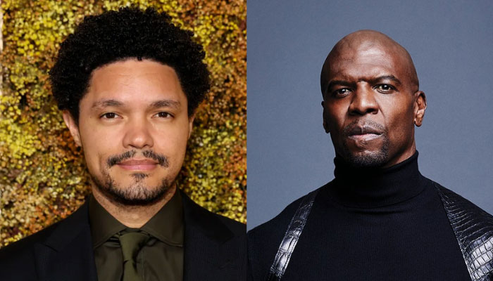 Terry Crews finds Trevors joke a hilarious ‘Shock’