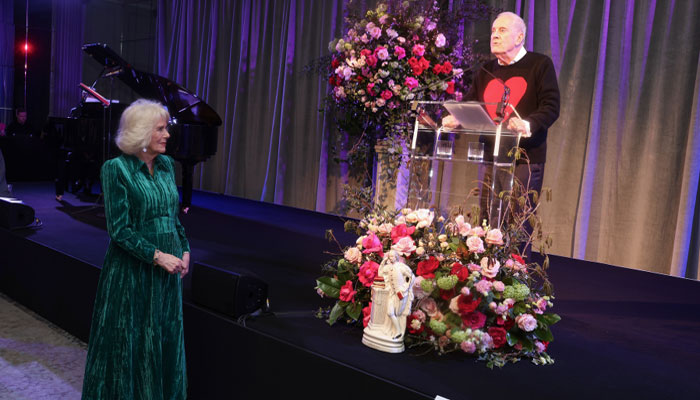 Queen Camilla attends Celebrating Shakespeare event as King Charles returns to Sandringham
