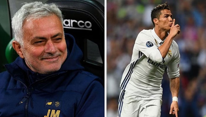 Jose Mourinho and Cristiano Ronaldo.—Sportskeeda