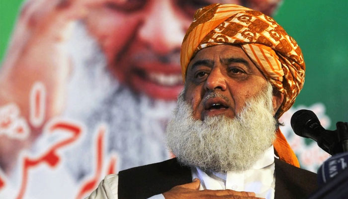 Jamiat Ulema-e-Islam (JUI-F) chief Maulana Fazlur Rehman. — AFP/File