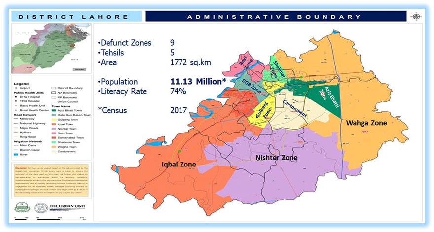 District Lahore. — Government of Punjab