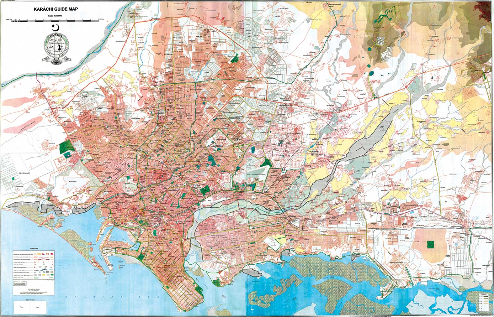 An updated map of Karachi from 2018. — KMC/Website