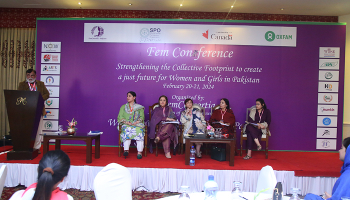 Two-day annual conference of FemConsortia began in Karachi on February 20, 2024. — Supplied