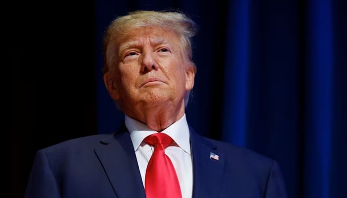 Former US President Donald Trump looks on as he attends the North Carolina Republican Party convention in Greensboro, North Carolina, U.S. June 10, 2023. — Reuters