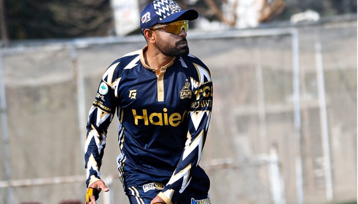 Peshawar Zalmi captain Babar Azam. —@PeshawarZalmi