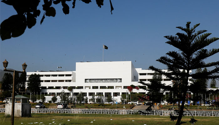 The view of the Parliament building in Islamabad. — Reuters/File