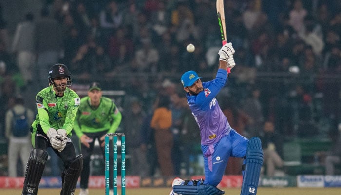 Multan Sultans thrash Lahore Qalandars at Qaddafi Stadium in Lahore on February 27, 2024. — PSL