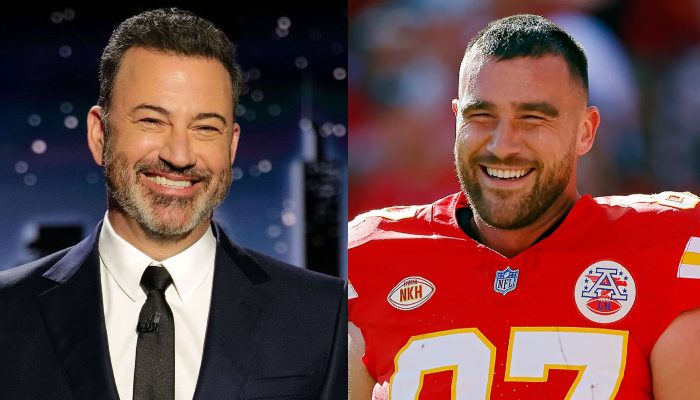 Jimmy Kimmel feels like Travis Kelces team ahead of Oscars