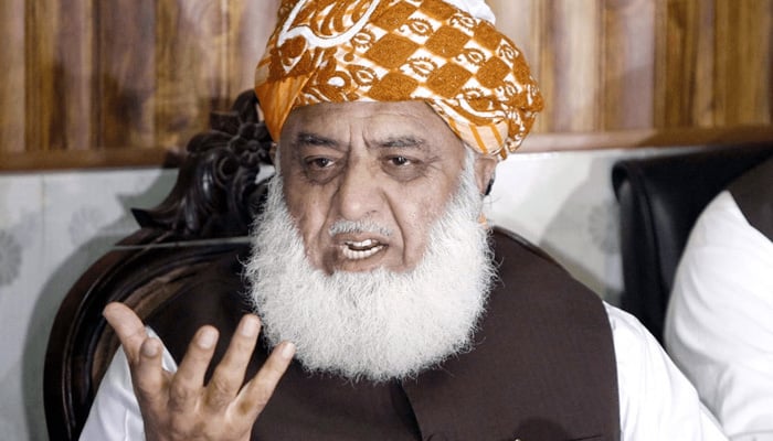 JUI-F chief Maulana Fazlur Rehman. — APP/File