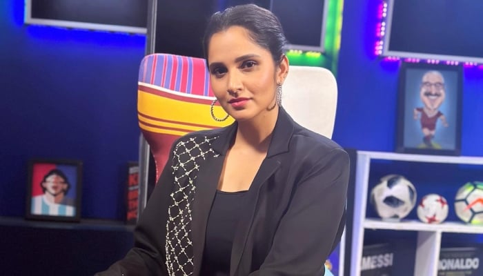 Former Indian tennis star Sania Mirza. — Instagram/@mirzasaniar