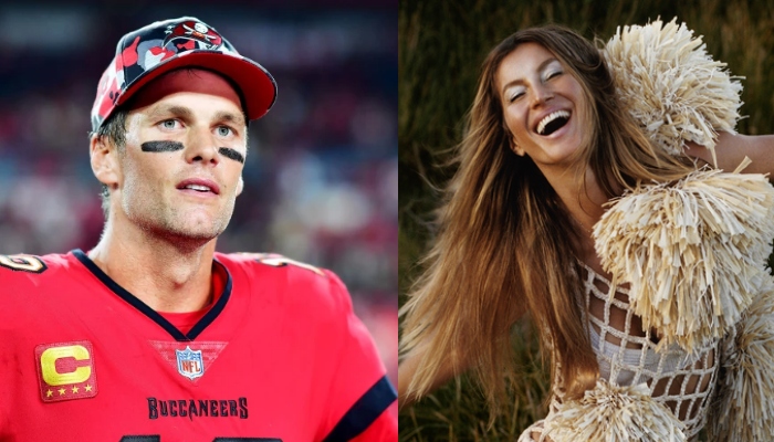 Photo: Gisele Bundchen teases Tom Brady with Joaquim PDA?