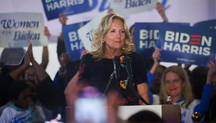 Jill Biden on March 1, 2024, at Studio House Atlanta. — Reuters