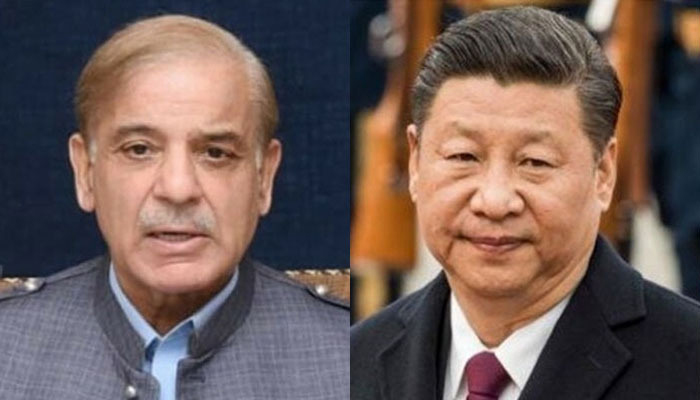 Prime Minister Shehbaz Sharif (left) and Chinese President Xi Jinping. — PID/Reuters/File
