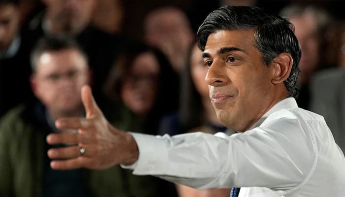 UK Prime Minister Rishi Sunak on August 23, 2022. — AFP
