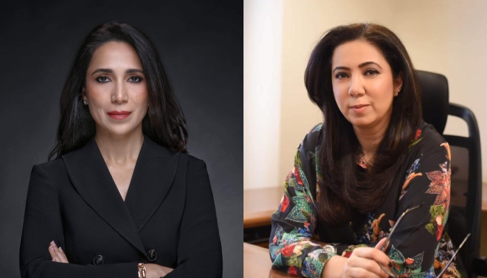 CEO PureHealth Holding Shaista Asif (L) and General Manager Unilever North Africa, Levant and Iraq Shazia Syed (R). —Forbes/File