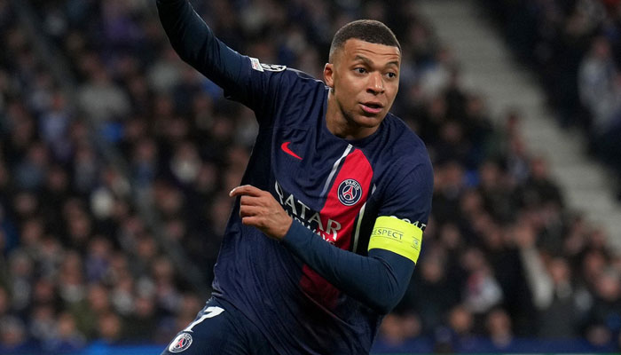 Paris Saint-Germains Kylian Mbappé. — x/AllSportsPy