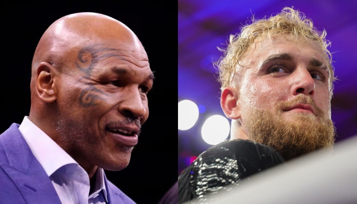 A collage of Mike Tyson and Jake Paul in these undated images. — Reuters