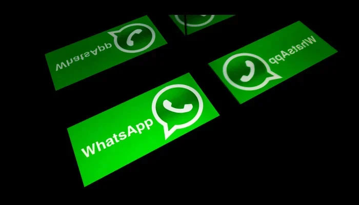 A display of a WhatsApp logo. — AFP/File