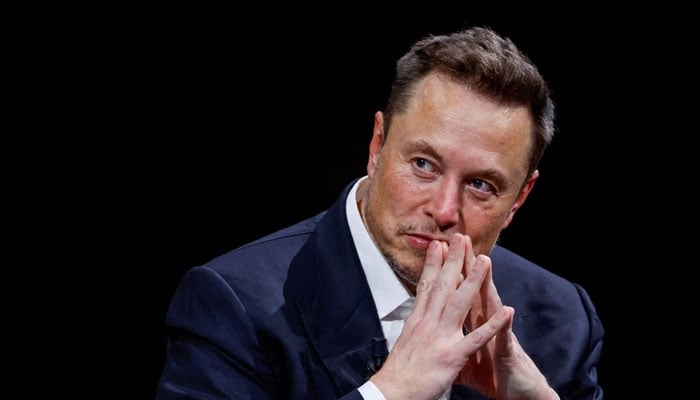 Elon Musk gestures during a gathering. — Reuters/File