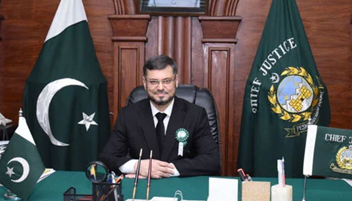 PHC Chief Justice Mohammad Ibrahim Khan. — PHC website/File