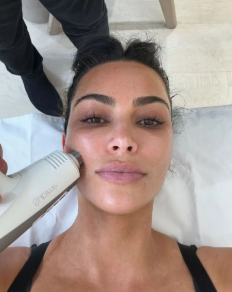 credit: Kim Kardashian/Instagram story